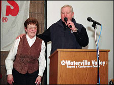 photo: Ruthie Antonides with Jack at the 2004 Ski For Wednesday's Child